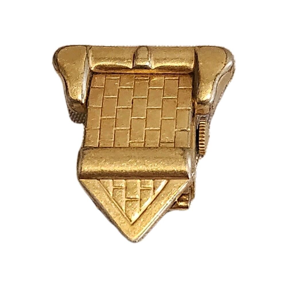 Sanford 17 Jewel 10 KT Rolled Gold Plate Flip Top Buckle Watch Face Non-working
